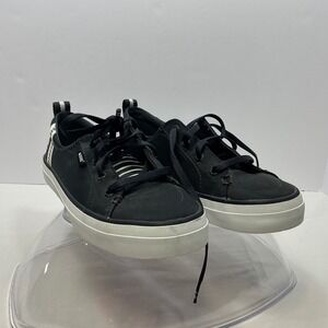 Sperry BIONIC Crest Vibe‎ Canvas Sneakers Casual Comfort Shoes Black Womens 7